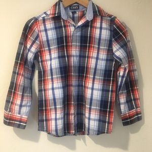 Chaps Ralph Lauren Boys size 8 button-up shirt